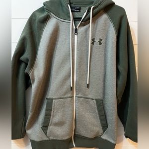 Mens Under Armour Zip Up-LG